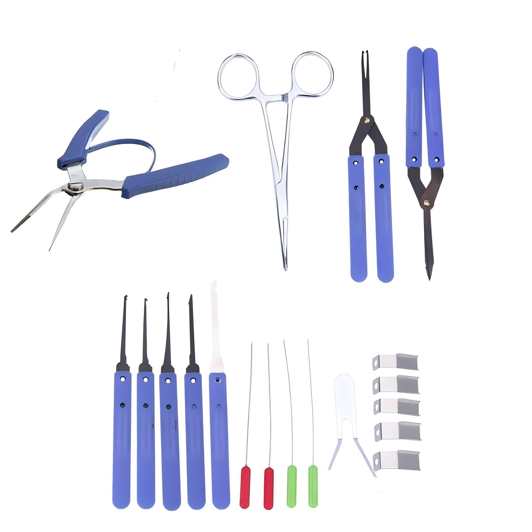Locksmith Remove Broken Keys Tool kit，Broken Key Extractor Tools