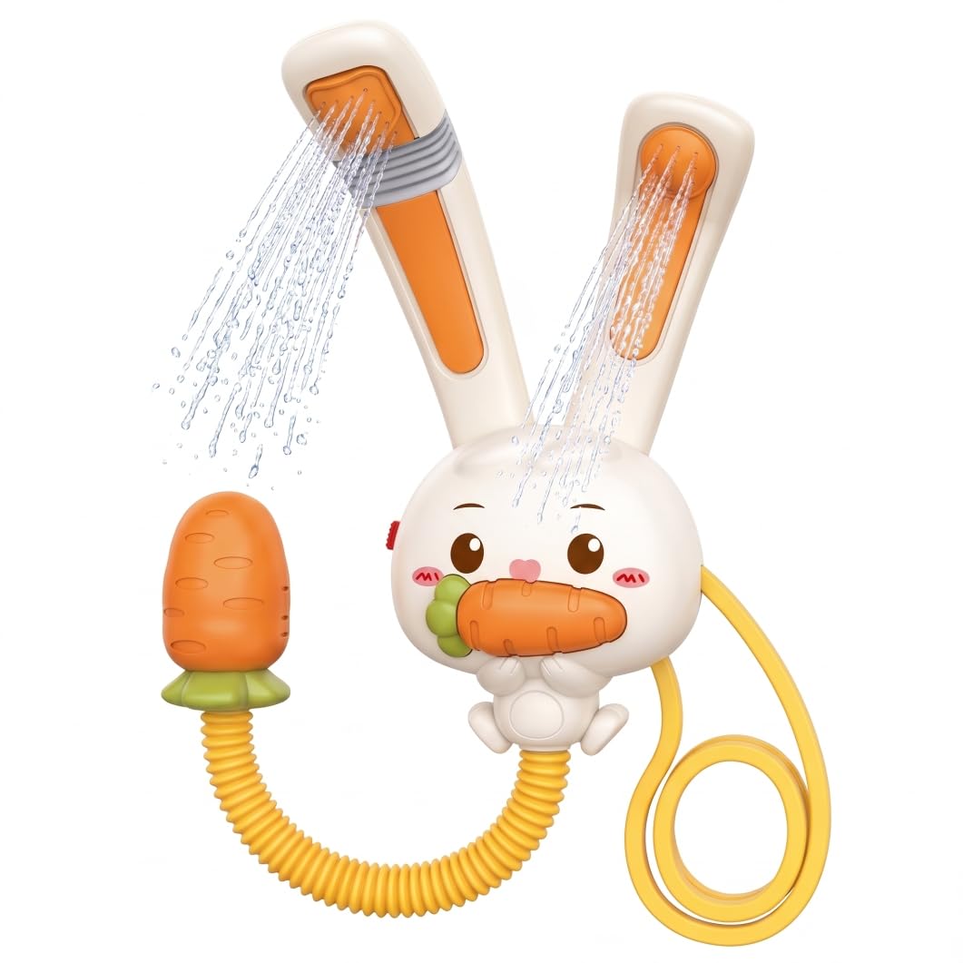 Rociador de baño para bebé, Juguete de baño para bebé en Forma de Conejo para niños