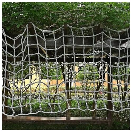 HSXMY Kids Safety Climbing Net,Color-Changing Rope Ladder for Outdoor Playground,Backyard Climbing Cargo Net,Protective Training Gear,200x600cm