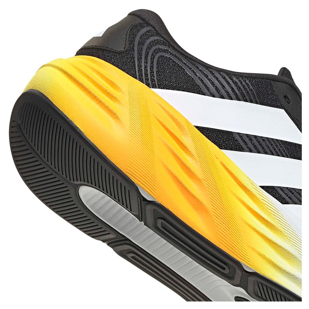 adidas Scarpe Sneakers Uomo Running Galaxy 8 M Jogging Running Nero Bianco Giallo