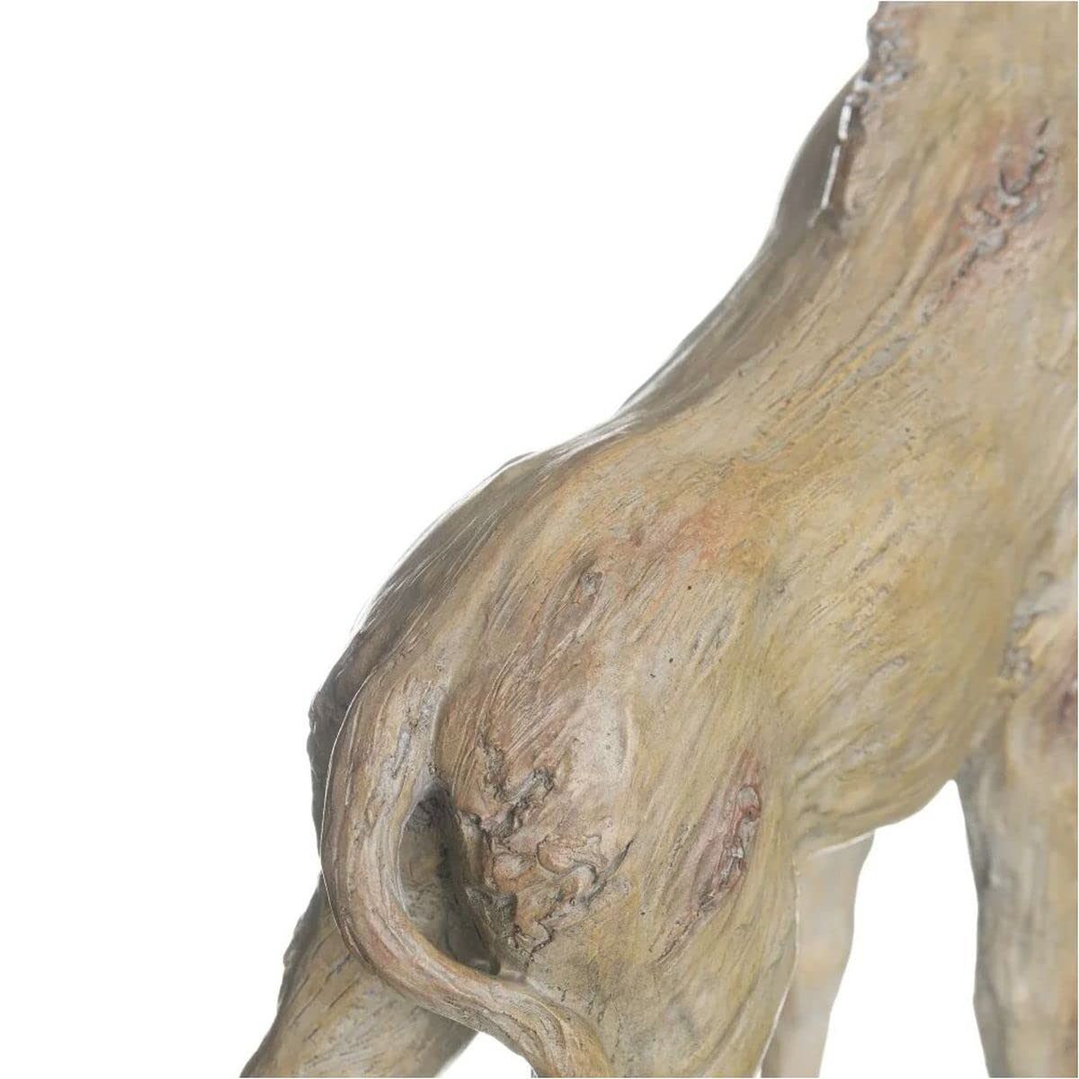 IXIA Statue Girafe Aspect Argile 50 cm