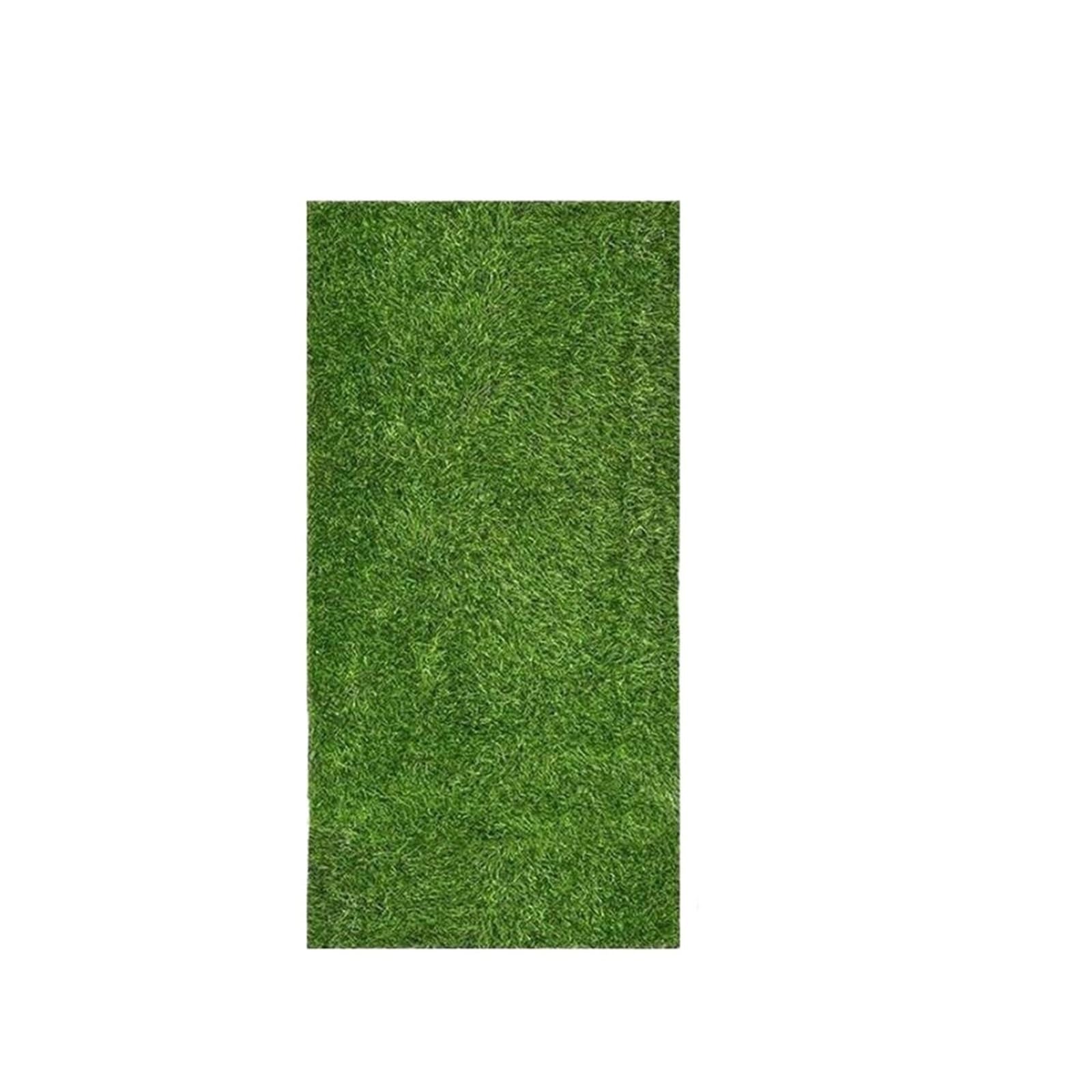 Césped artificial de 25 mm en alfombra de 50x200cm ideal para exteriores y mascotas