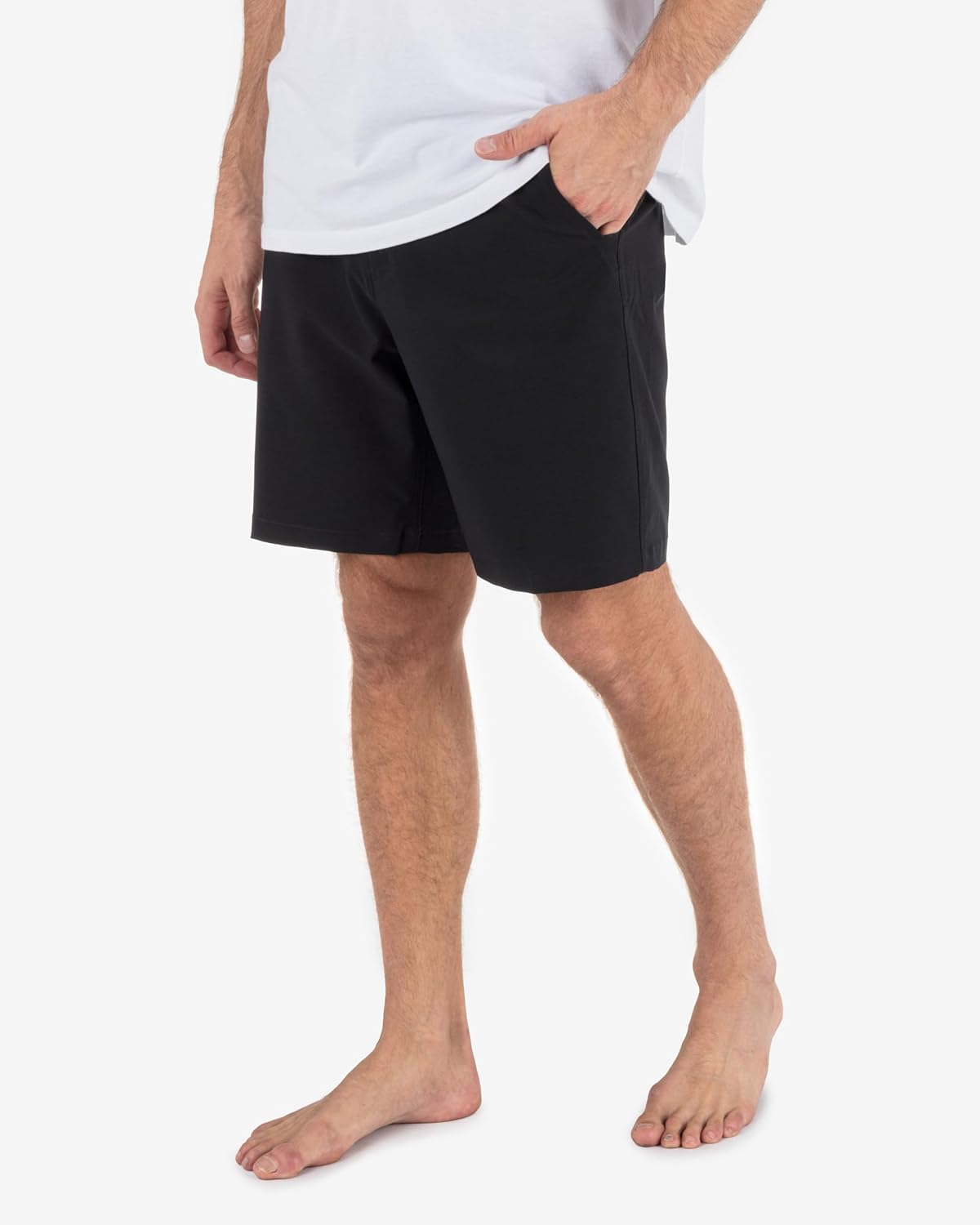 Hurley Men's Phantom 4-Way Stretch Walk Shorts, 9" Inseam 20" Outseam, Quick Dry, Button Closure