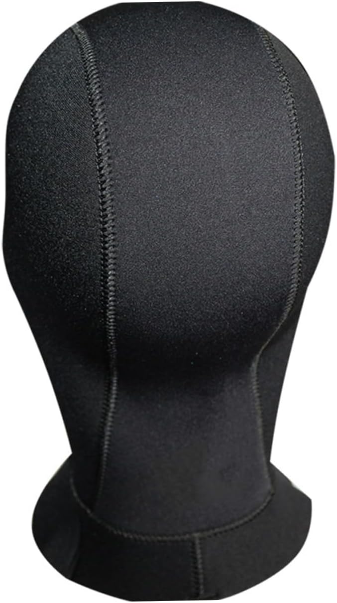 Toddmomy 5mm Thick Diving Hood for Warmth Neoprene Snorkeling Cap Full Face Coverage Windproof Wetsuit Hat for Scuba Diving Surfing and Water Sports