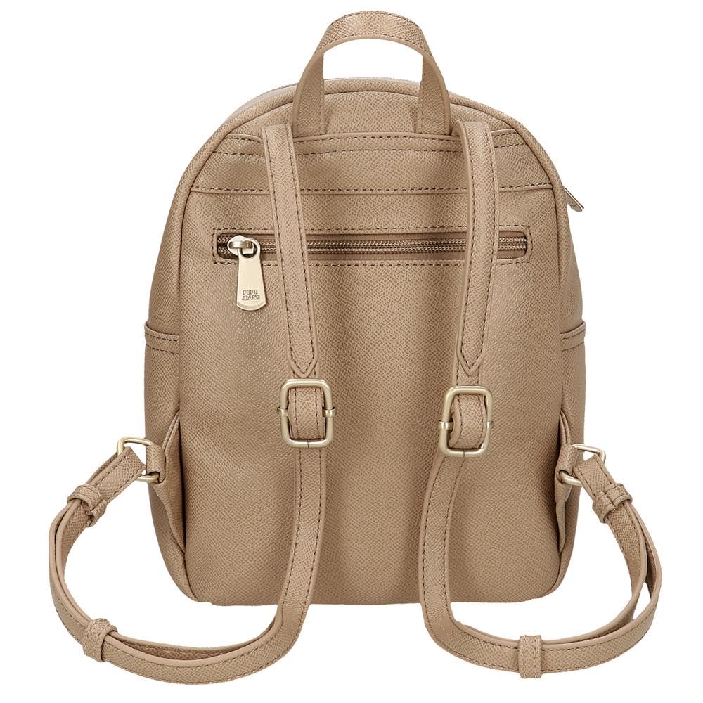 Pepe Jeans Elia Plecak Casual Beżowy 20x25,5x10 cm Skóra syntetyczna 5,1L by Joumma Bags, beż, Talla única, plecak na co dzień