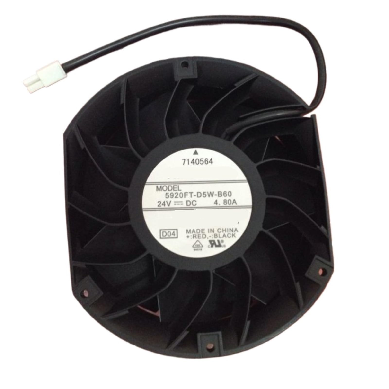 YMUGUEGH 5920FT-D5W-B60 24V 4.80A 172mm Cooling Fan
