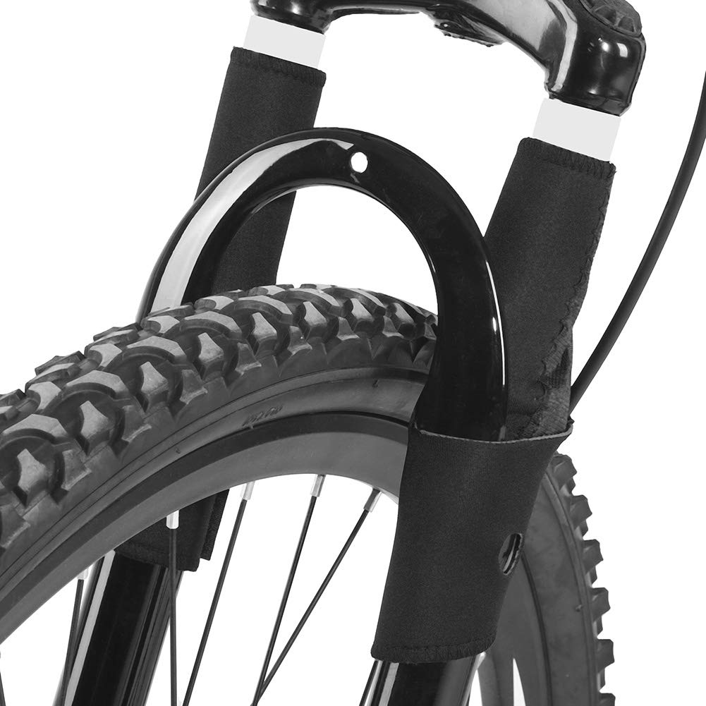 Amazon.com: Front Fork Protector, Front Fork Sleeve Chainstay Frame Chain  Protector Cover Seal Suspension Protector Front Fork Boots Shock Covers ...