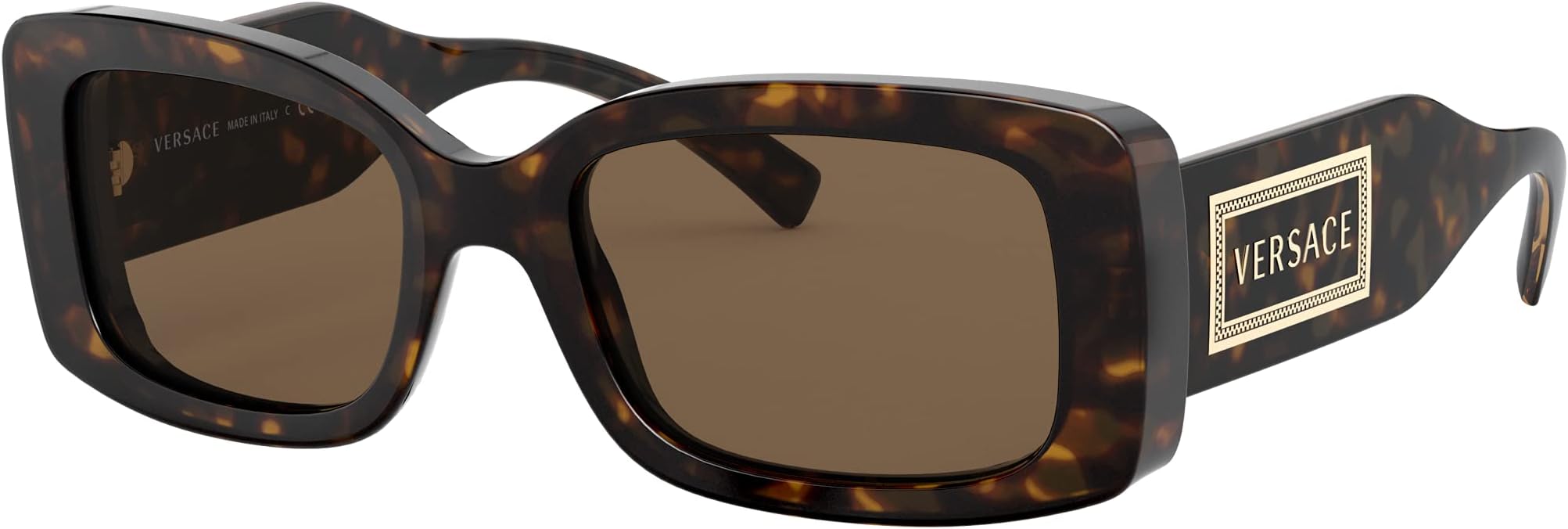 Versace Woman Sunglasses Black Frame, Dark Grey Lenses, 52MM