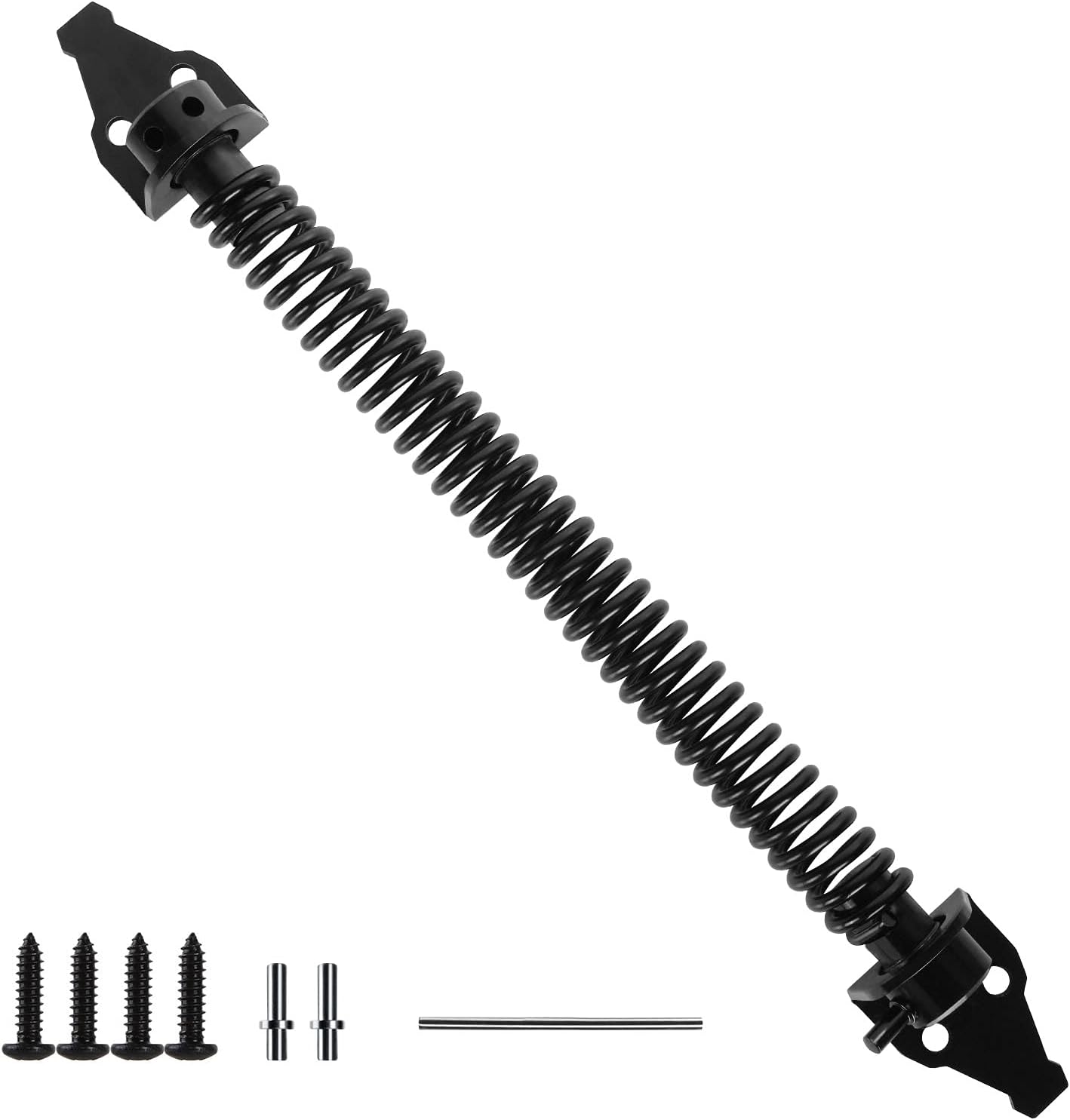 14 inch Self Closing Door Gate Spring, Black Heavy Nepal Ubuy