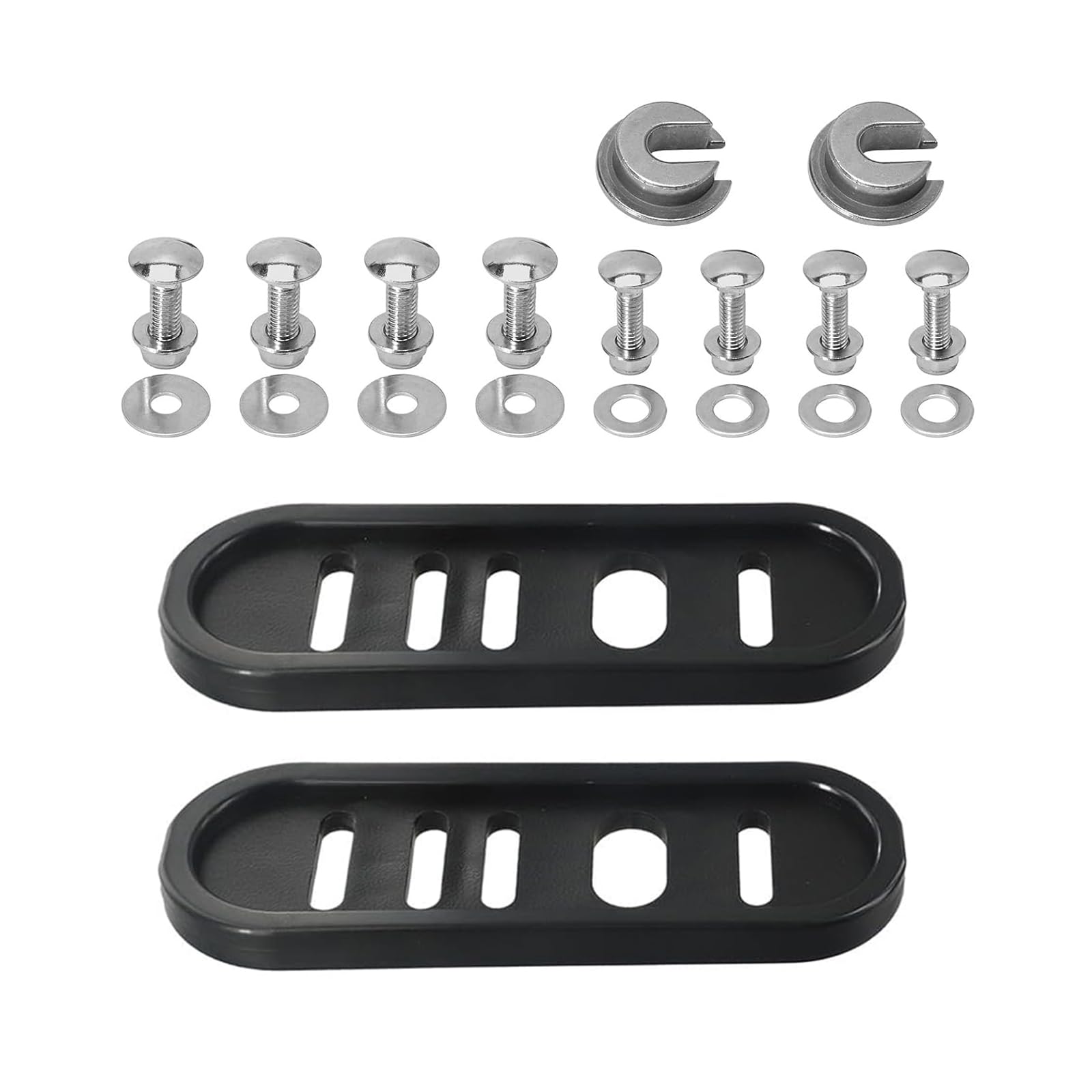 QIEIEI Snowblower Slide Shoes for 31BM63P3 31AH55Q5 31AH64Q4 31AM62N2 490-241-0010 Snow Skid Shoe with Mount Hardware