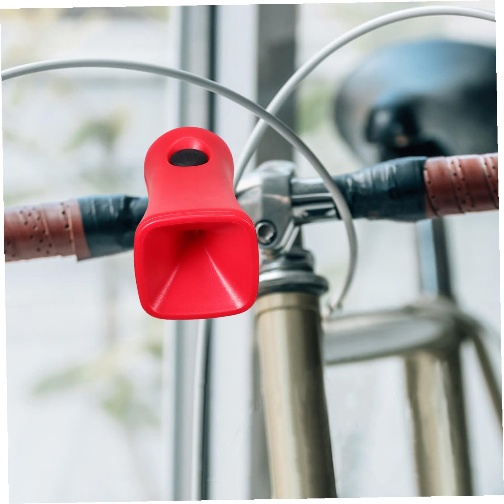 Sosoport Klaxon Électrique pour Vélo Klaxon Électrique pour Tricycle Klaxon pour Scooter Accessoires Klaxon Klaxon À Air Lumière pour Vélo Électrique Klaxon Amusant Klaxon pour