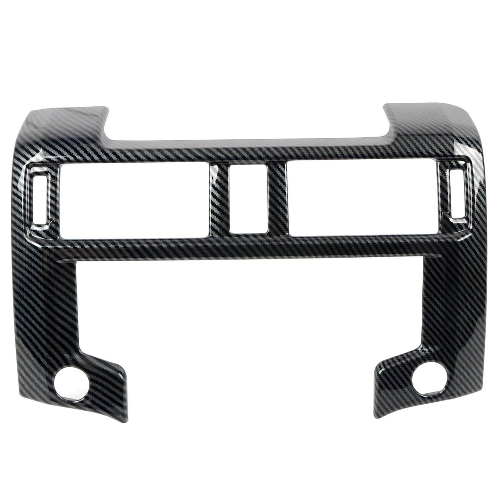 Ousduo Carbon Black For Toyota For 4Runner 2020 2021 2022 2023 Abs Dashboard Console Navigation Frame Cover Trim 1Pcs Interior Decal Trim