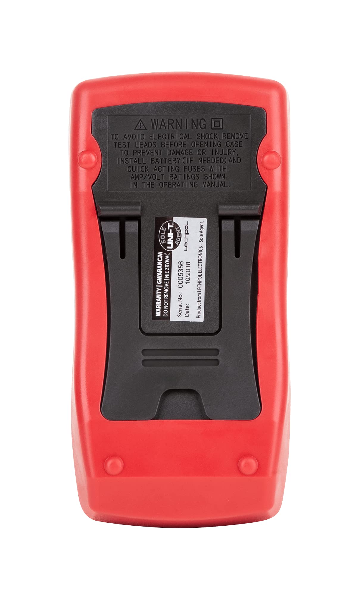 UNI-T mie0090/ut107 multimetro digitale, misurazione corrente, tensione ac/dc, temperatura, resistenza, continuità, Test diodi, battteri Attenzione, data hold.