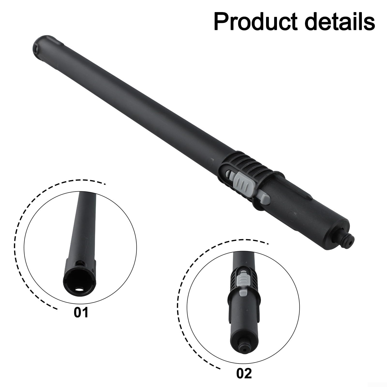 5.129-202.0 Steam Cleaner Extension Tube Fit For Karcher Steam Cleaners, Replaces Item 4.127-012.0, 4.127-015.0, 4.127-022.0, 4.127-024.0, 4.127-024.3 And 4.127-027.0, Cleaning Reach Extension(1 PACK)