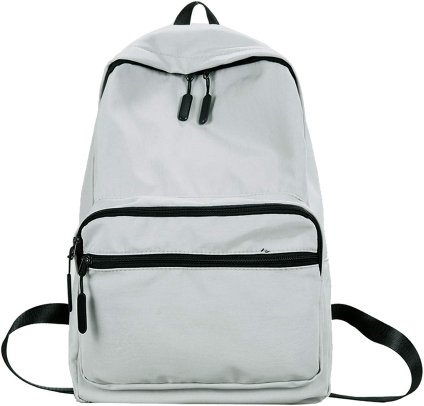 Snoiluo Mochilas de lona para mochilas escolares para adolescentes hombres  mujeres bolsa para la escuela secundaria escuela secundaria, Blanco : Ropa,  Zapatos y Joyería - Amazon.com