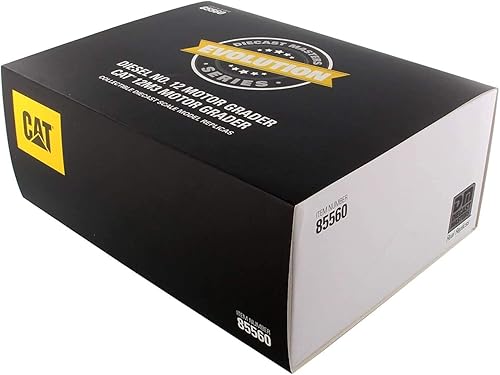 Miniatura 9 de Diecast Masters Motoniveladora Caterpillar Diesel No. 12 y 12M3 a escala 1:50 | Camiones Cat Series Evolution | Modelo Diecast Masters 85560