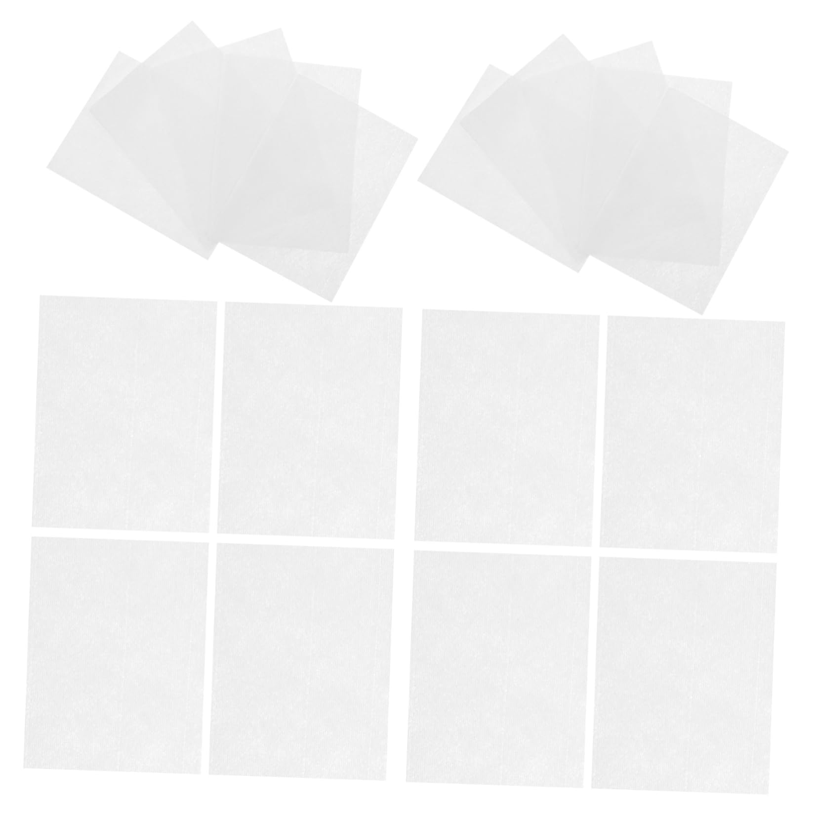 MAGICLULU 100 Packungen Wattepad make up pads abschminkpads Gesichtsreinigungspads Weiches Gesichtshandtuch Baumwolle einzelne Schicht Make-up-Entferner-Pad Gesichtsmaske Reinigungswatte