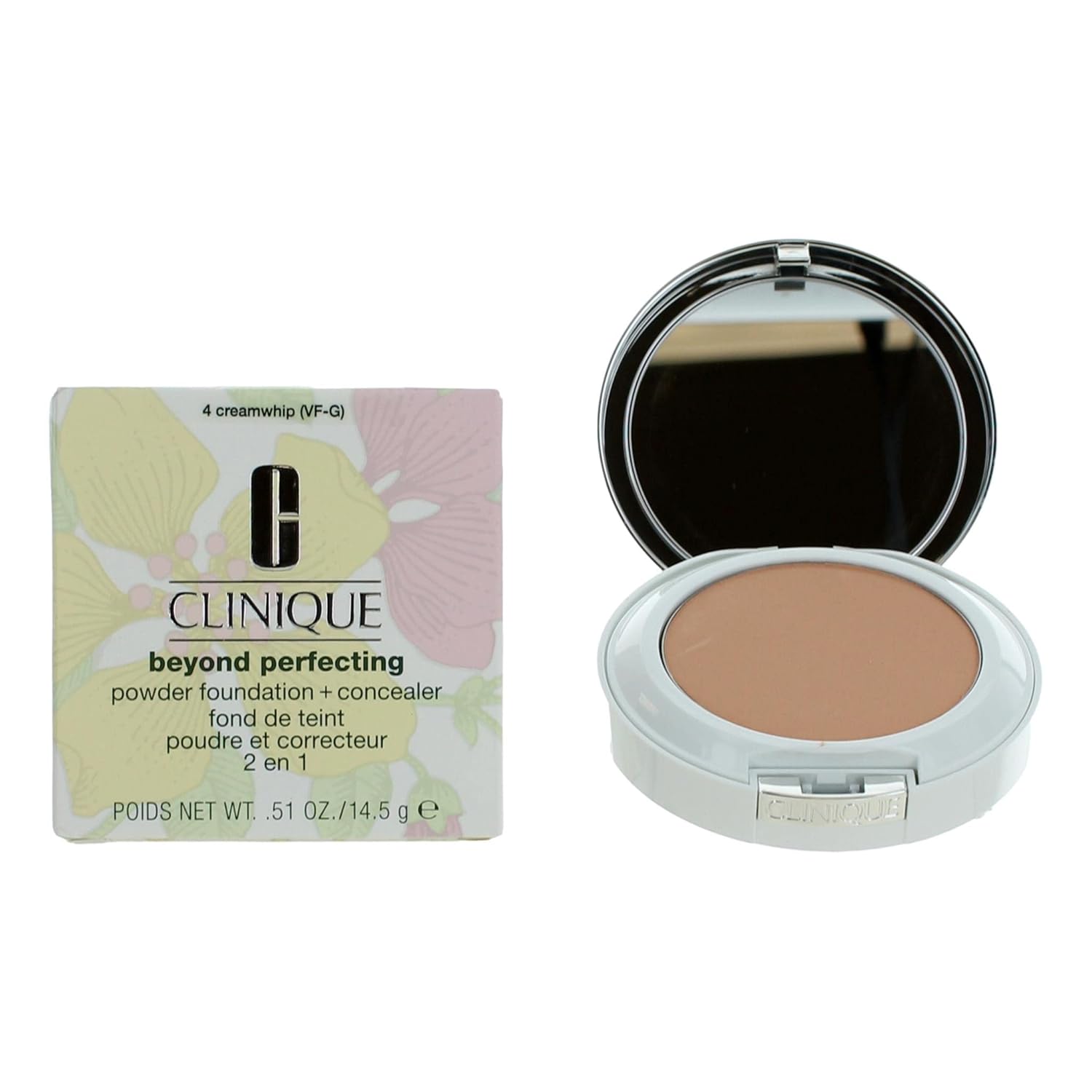 CLINIQUE Beyond Perfecting Powder Foundation + Concealer Creamwhip Beauty