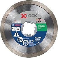 Vista 14 de Bosch DBX543S - Disco afilado para sierra con borde de diamante, continuo, de 5 pulgadas, X-Lock