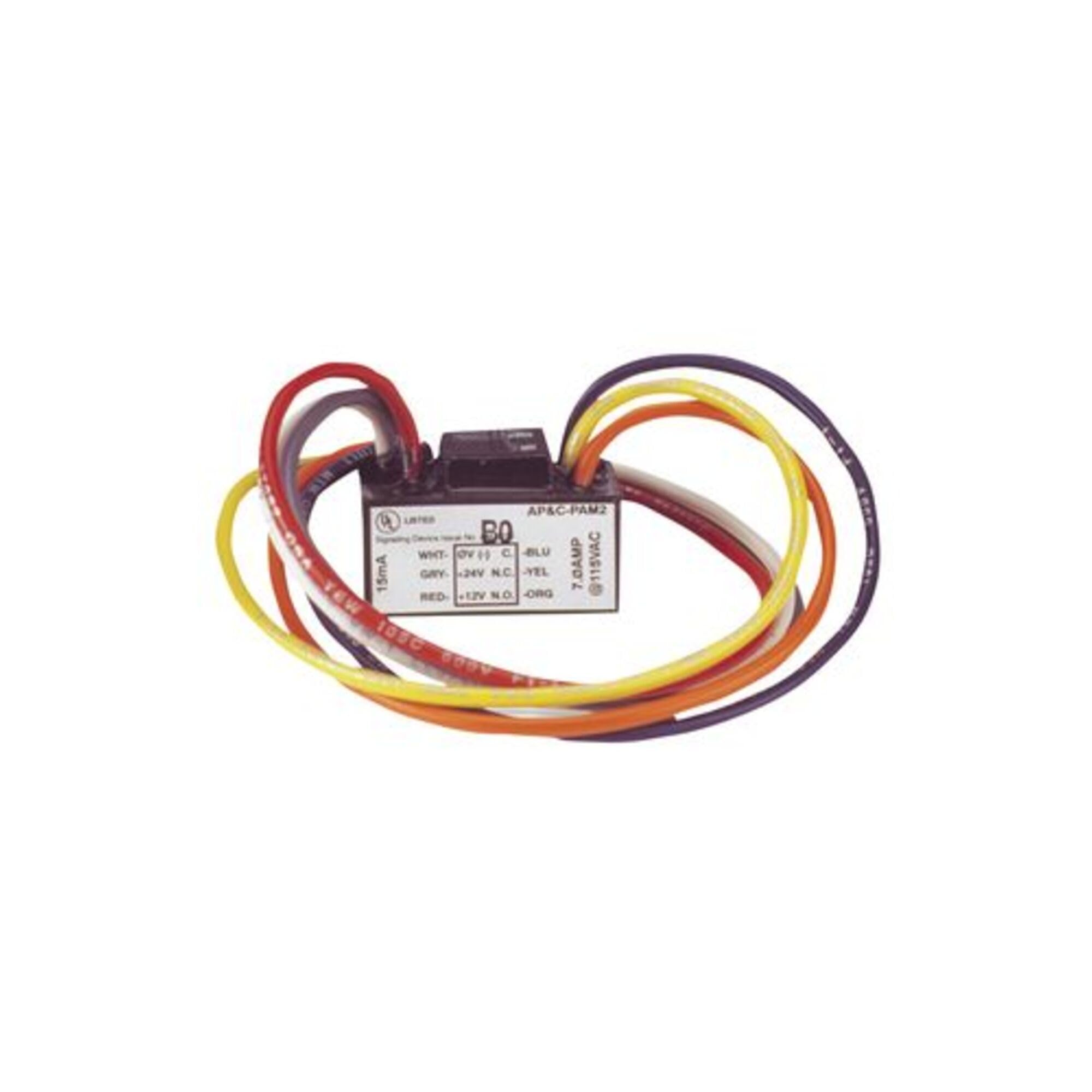 Space Age SSU-PAM-2, Multi-Voltage Series Relay, 7A, SPDT, Encapsulated Enclosure