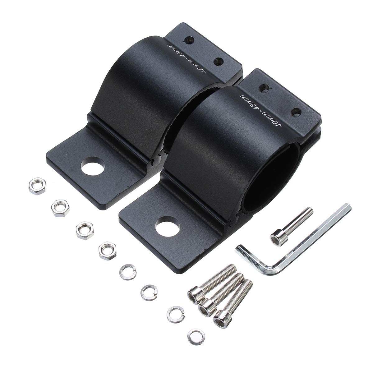 DyNamic Bull Bar zacisk wspornika montażowego 40-45 mm samochodowy uchwyt do oświetlenia roboczego LED uchwyt do reflektorów