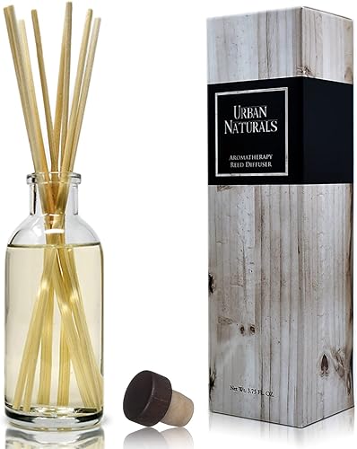 Vista 16 de Urban Naturals Lemongrass Verbena - Juego de difusor con varillas aromáticas Colección de aromaterapia (Refresh + Renew) Mind & Body Ambientador