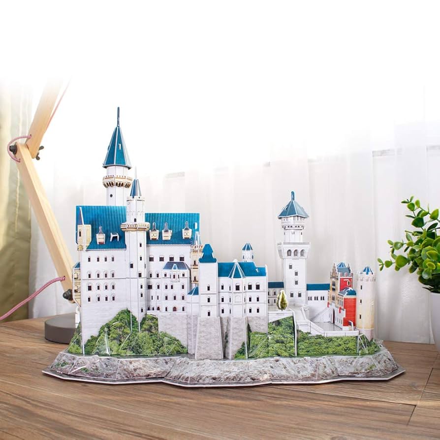 Amazon.co.jp: ドイツレベル 3Dパズル ノインシュヴァン