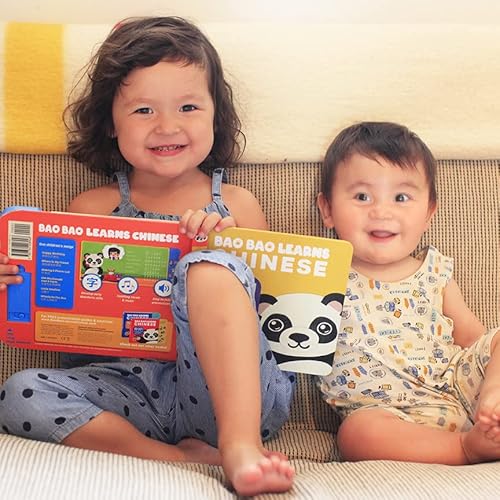 Bao Bao Learns Chinese Vol. 3 | Musical Chinese Board Book; Learn Chinese Nursery Rhymes For Kids; Bilingual Toy And Mandarin Chinese Book For Babies; Learning Chinese Gift #TOP5