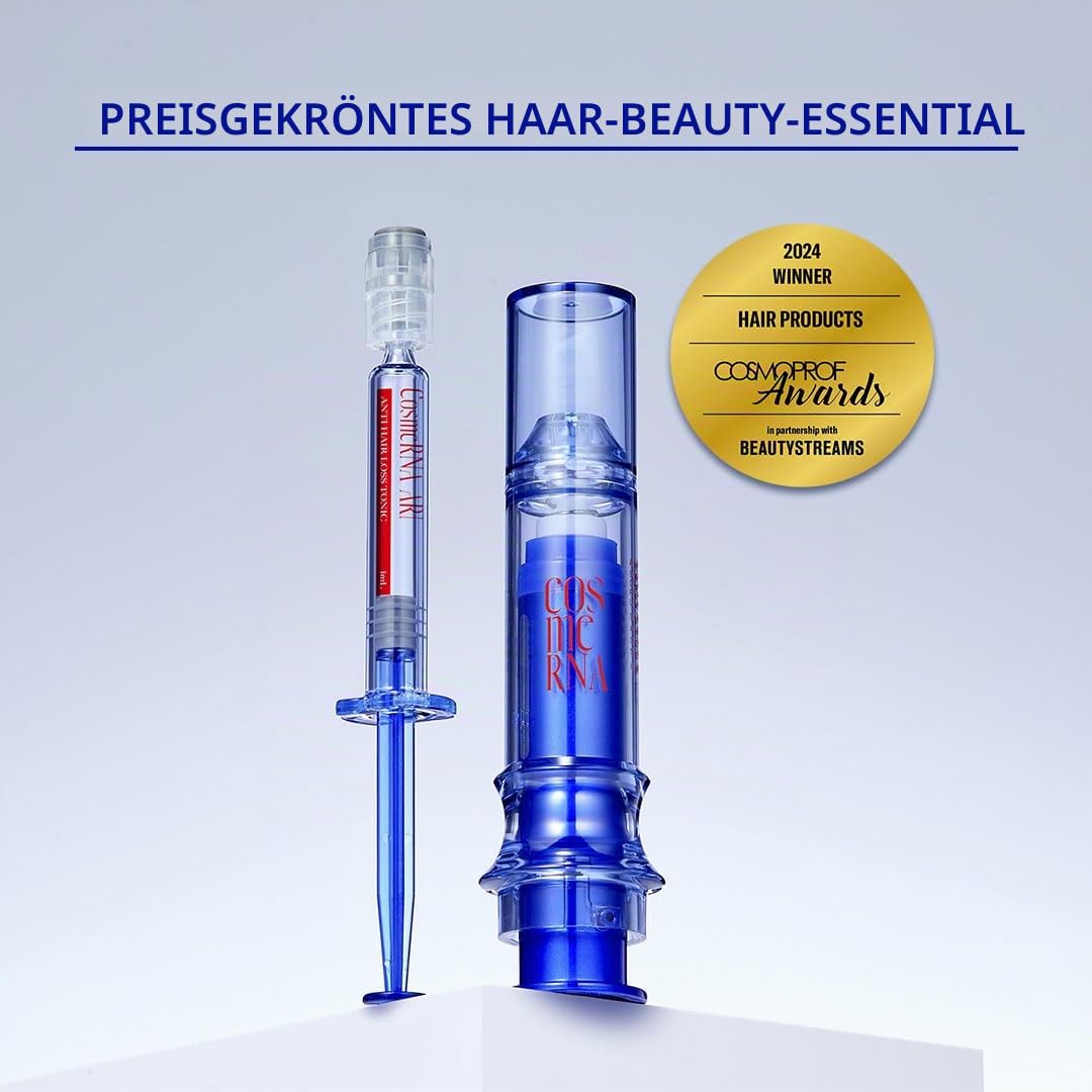 Haarrevitalisierendes Tonikum 1 ml (2 Stück) – einmal wöchentliche Anwendung für gesundes Haar bei Frauen und Männern