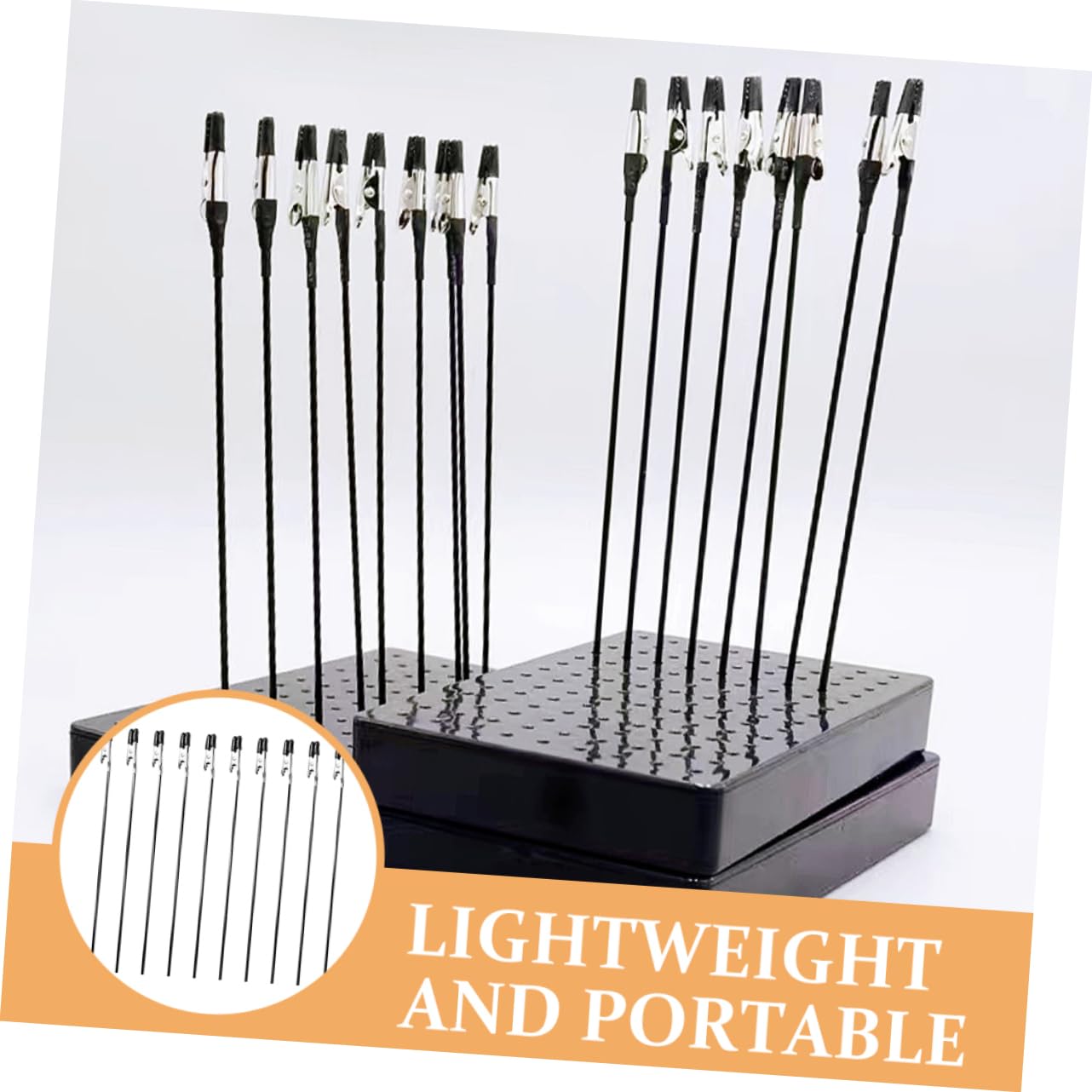 Uonlytech 1Set Model Painting Alligator Clip DIY Card Clamps with Soft Head Sturdy Base for Hobbyists for Airbrush and Miniature Work Lightweight and Portable