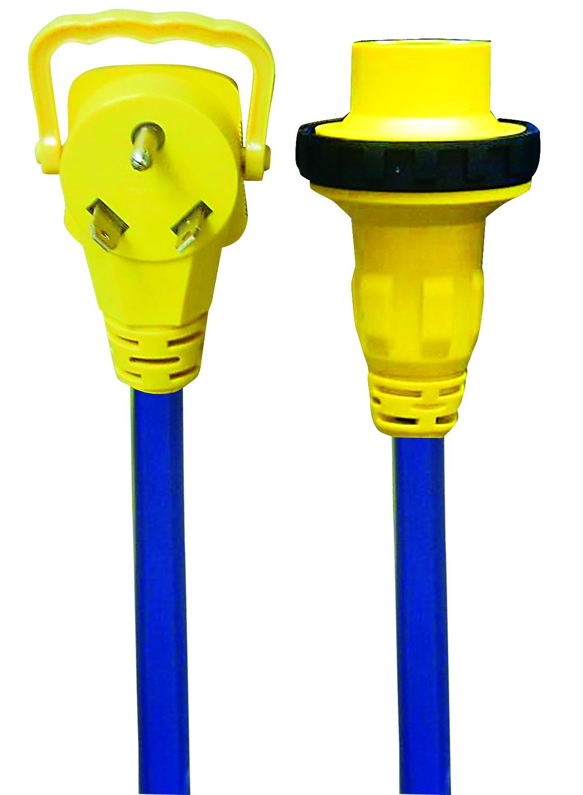 VoltecIndustries 16-00590 30-Ampere RV Locking 10/3 STW 2-Feet Generator Adapter