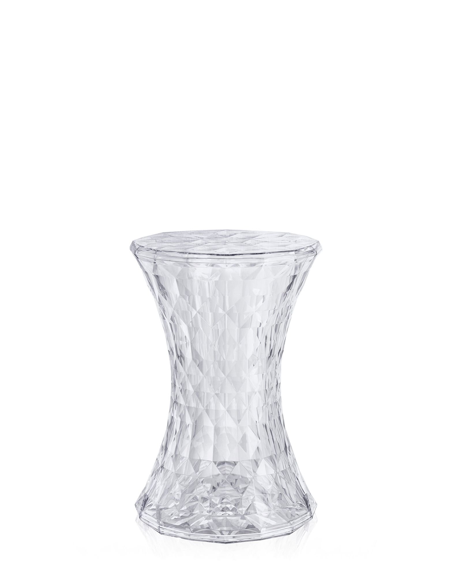 Kartell Stone, Sgabello, Cristallo