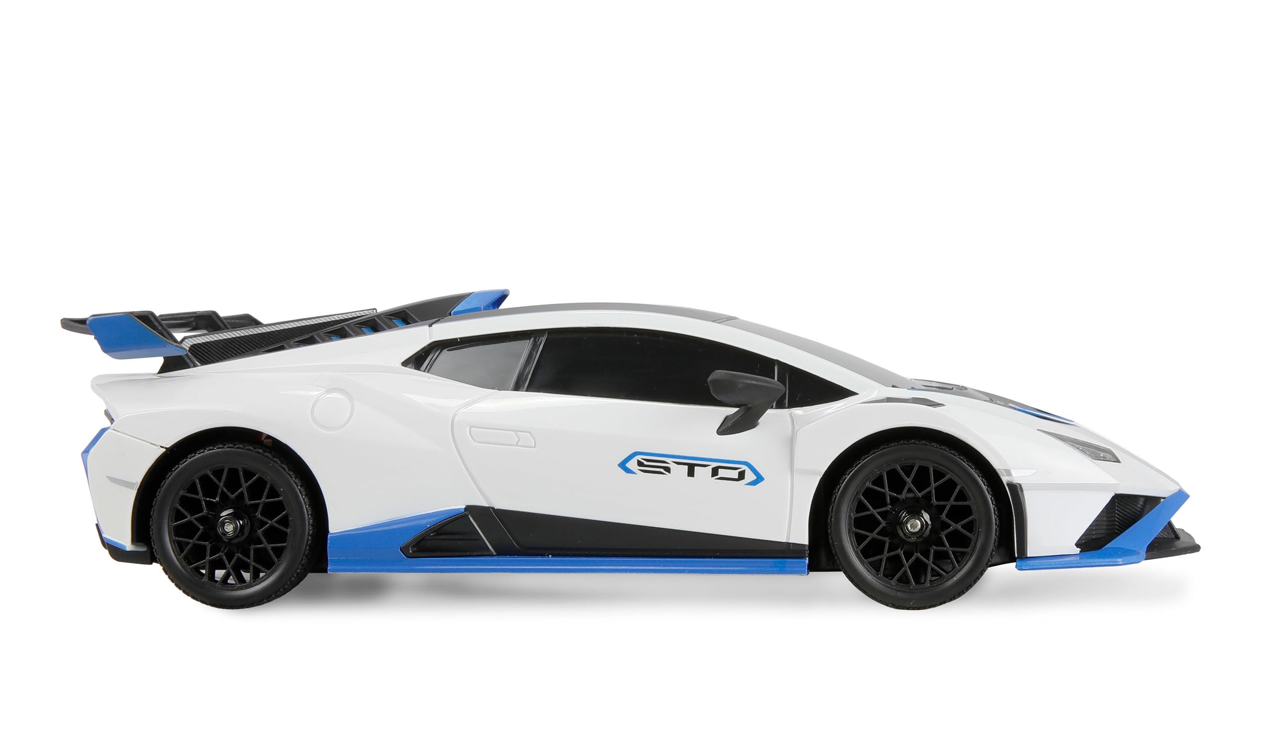 Amewi Lamborghini Huracan STO Drift Car 1:18 RTR - Coche teledirigido, Color Blanco