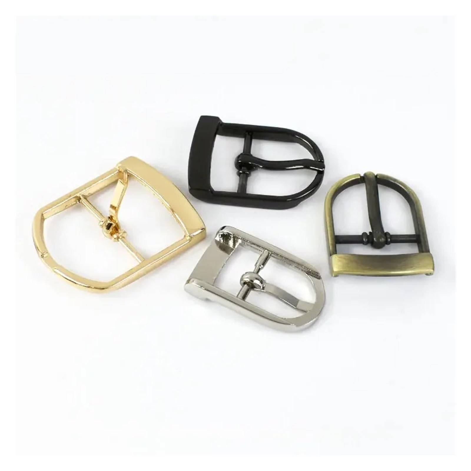 Gürtelschnallen, 50 Stück, 25 mm, Metallschnallen für Taschen, Gurtband, Gürtel, Dornschnalle, Schuhe, Handtaschenversteller, DIY-Zubehör für Männer und Frauen, Gürtel