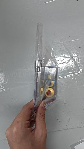 Miniatura 5 de 2 adaptadores R1234yf a R134a, kit de acopladores rápidos, kit de recarga de refrigerante R1234yf, adaptadores de lado altobajo R134a a R1234yf para