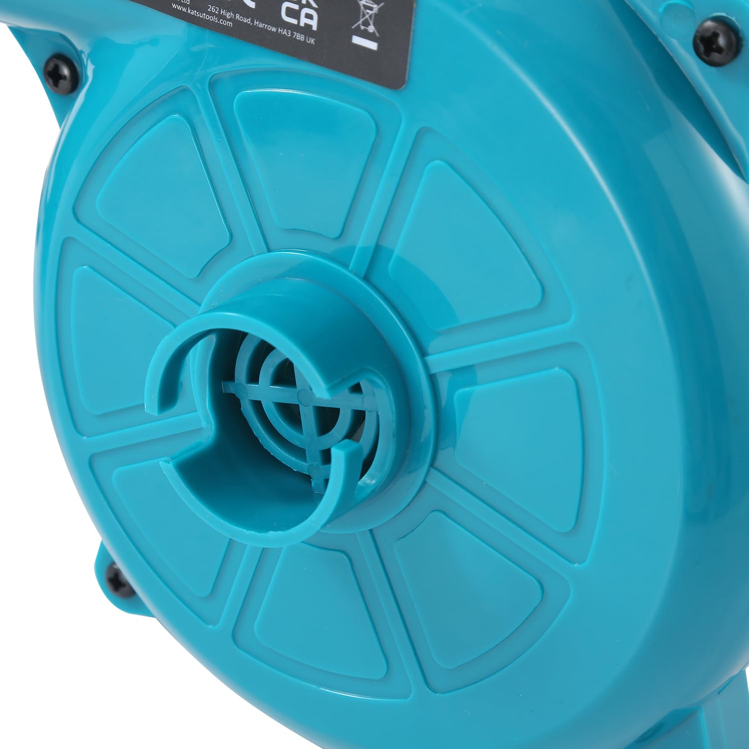 KATSU Soplador de Hojas de Polvo Eléctrico 500W Soplador de Aire para PC, Hogar Jardín, Cuidado del Césped, Aspirar Hojas, Limpieza de Computadoras de Polvo de Esquina de Coche