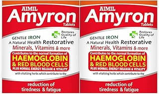 AIMIL Amyron Multivitamins Tablet for Men & Women with 34 Ingredients for All Age| Reduce Tiredness & Fatigue | Improves H...