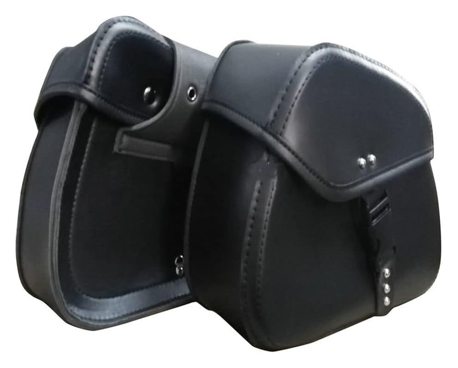 Motorcycle Side Bag for Suzuki Savage Boulevard M109R M50 M90 M95 C109R C50 C90 S40 S50 Side Tool Luggage Bag PU Leather Motorcycle Saddle Bag