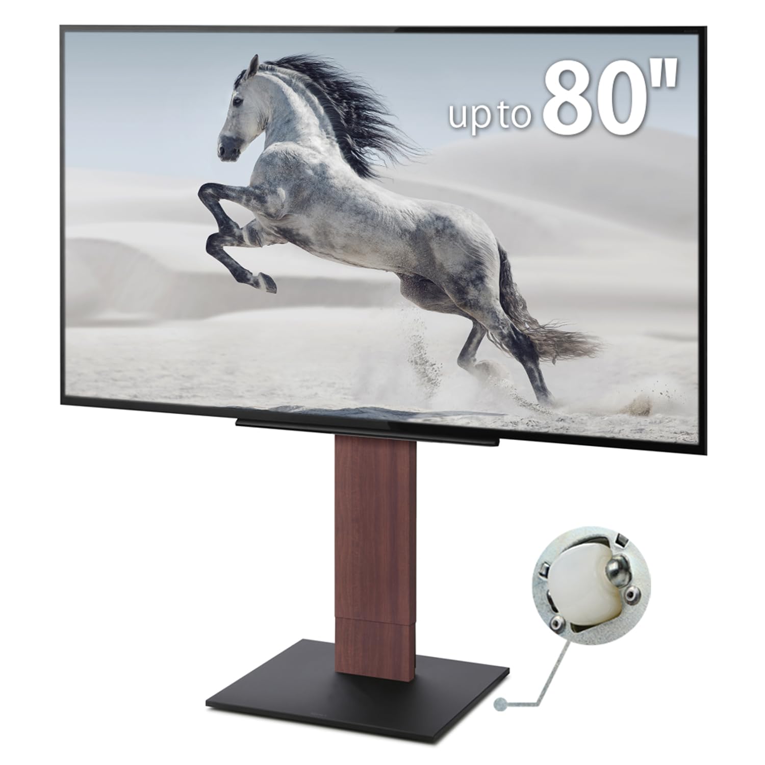 Amazon.com: WALL V5 Low Type | Minimalist Rolling TV Stand