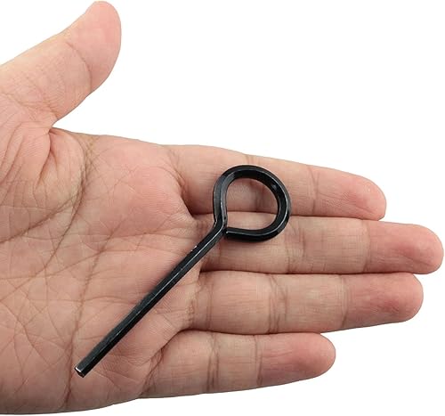 Miniatura 4 de JianLing 1 juego de llaves Allen anulares estándar con bucle completo, llave de puerta Allen para dispositivos de salida de pánico de barra de