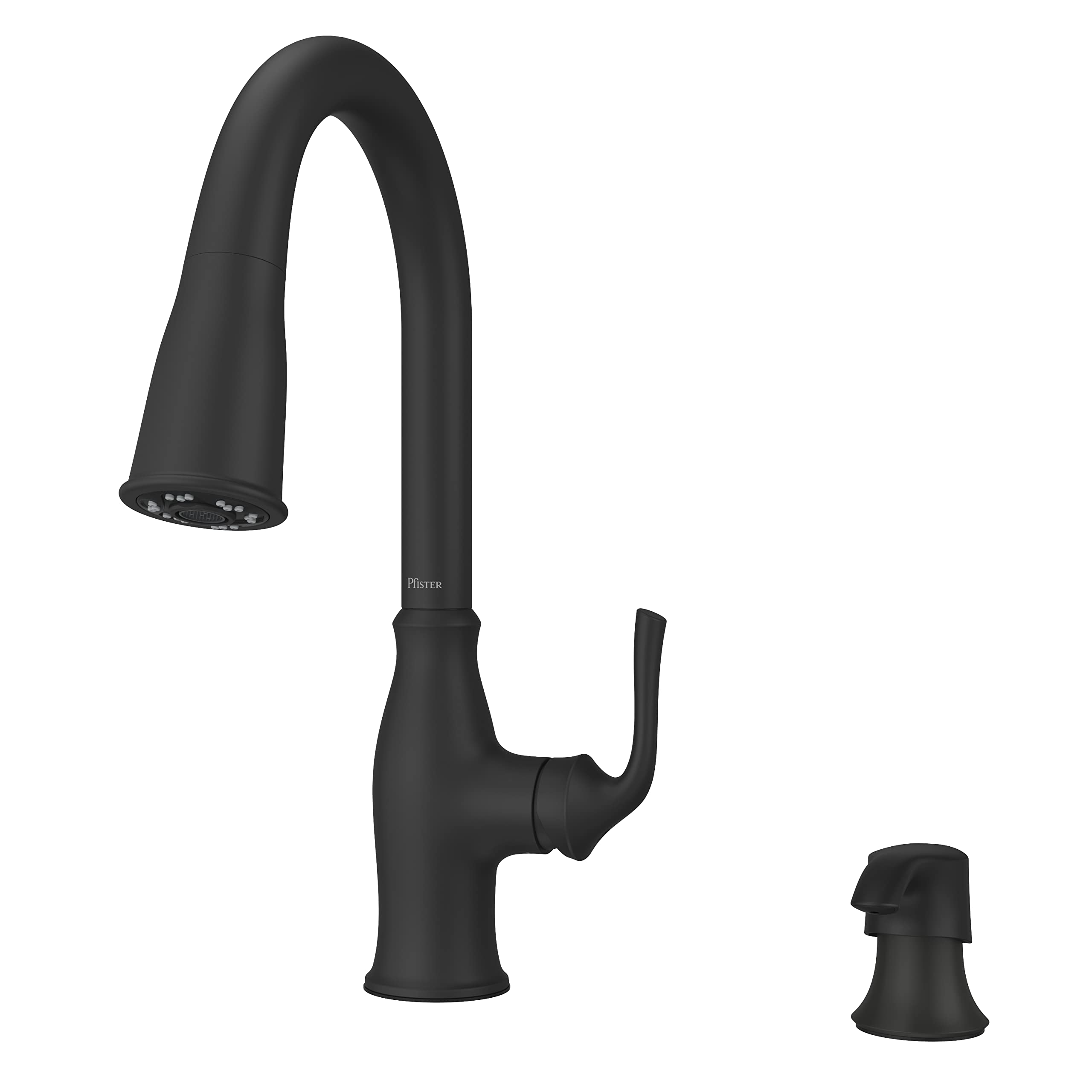 Buy Pfister Rosslyn 1Handle PullDown Kitchen Faucet in Matte Black