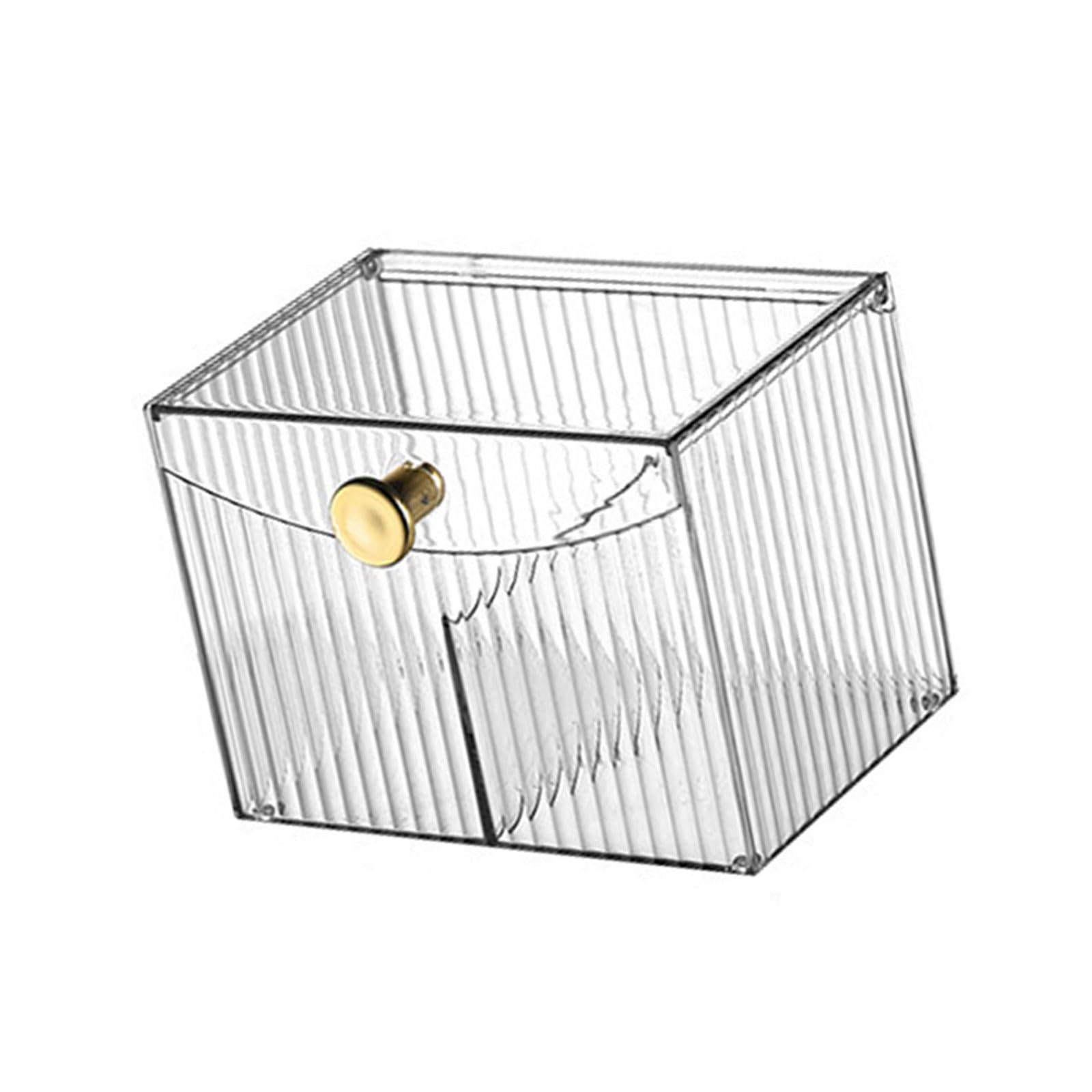 HDOYTXXM Transparency Storage Container with Multiple Sections and Sealed Lid Compartmented Cosmetics Organiser Transparency Storage Organiser