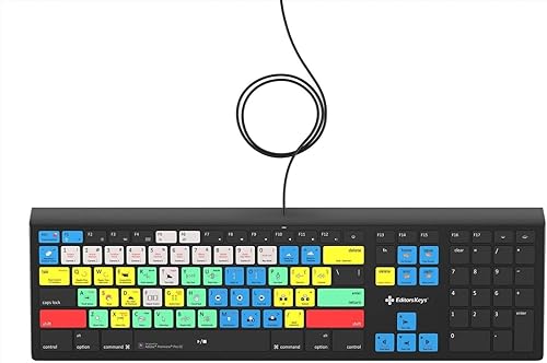 Miniatura 1 de Teclado Adobe Premiere Pro CC  Mac Edition  Teclado de acceso directo Editors Keys