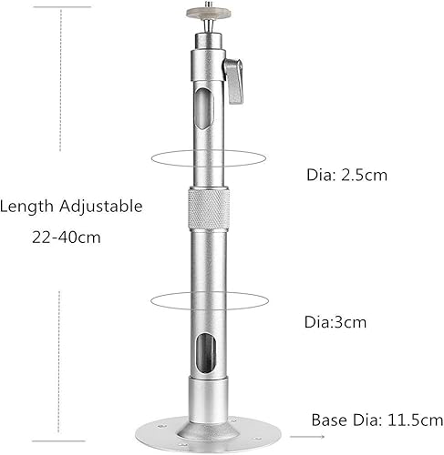 Miniatura 2 de Assome Soporte de techo para proyector, soporte para proyector, soporte de montaje en pared para proyector de video extensible universal con altura