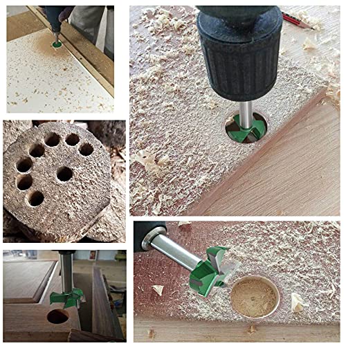 Foret à Charnière 70mm Uxcell Pour Bois - Mèche Plate Carbure, Longueur 90mm