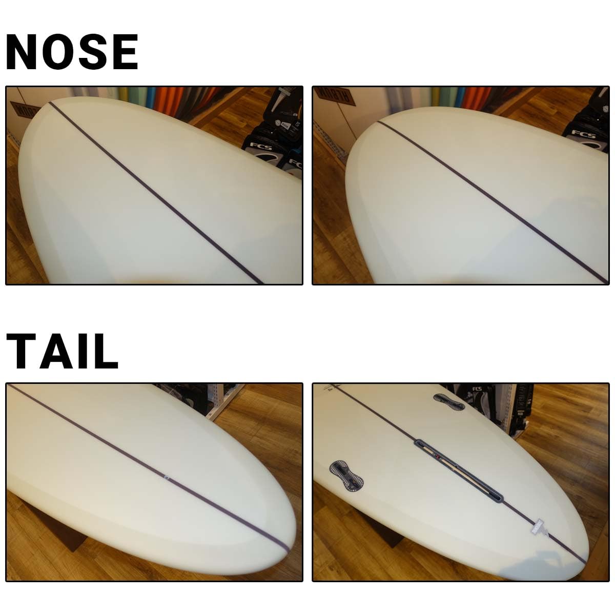 Kai Sallas ロングボード 9'6