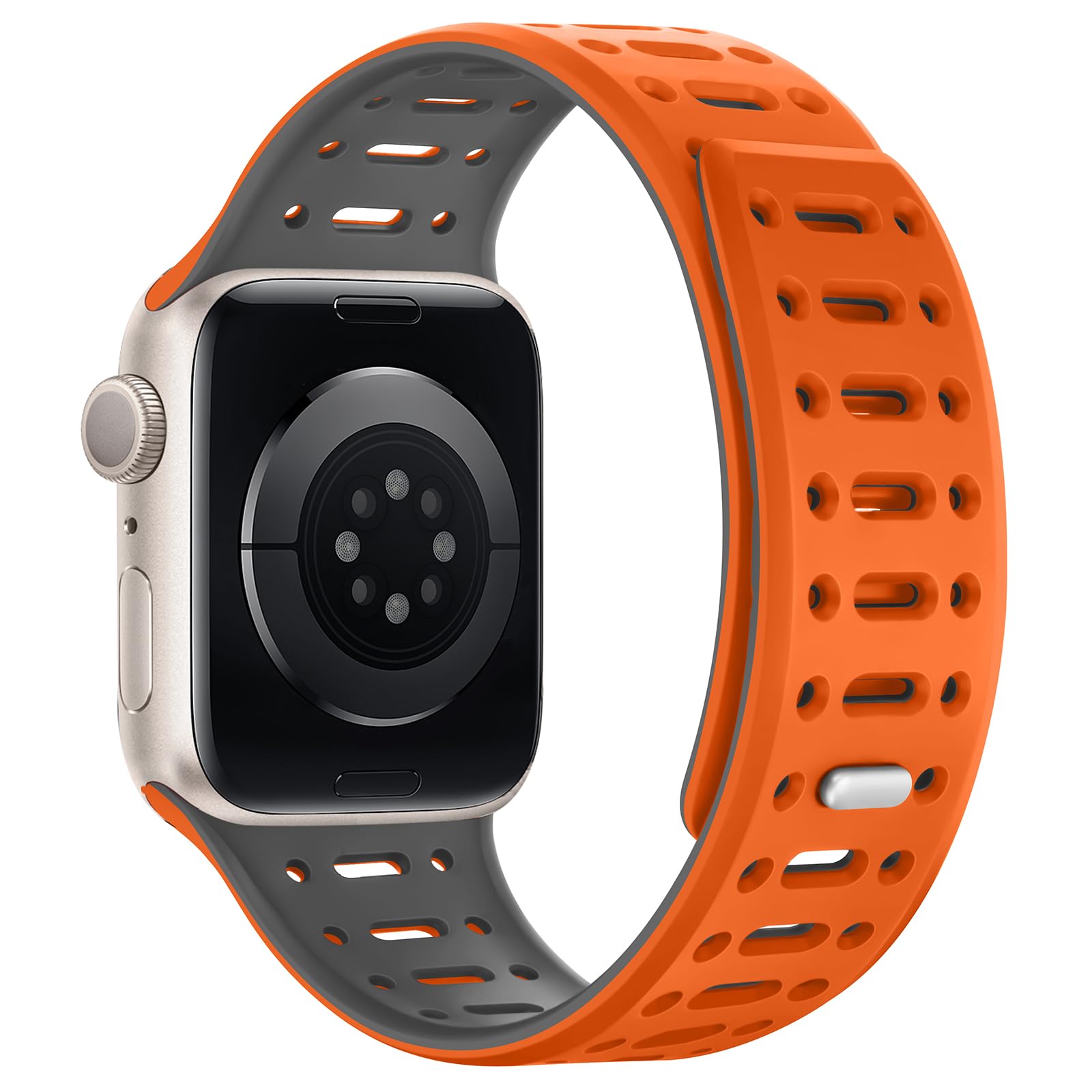 ZZDZZ Compatible with Apple Watch Straps 49mm 46mm 45mm 44mm 42mm 41mm 40mm 38mm - Image 2