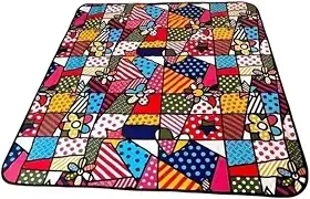 Esteira de Praia de CASAL - impermeável térmico duas faces (Romero Brito)