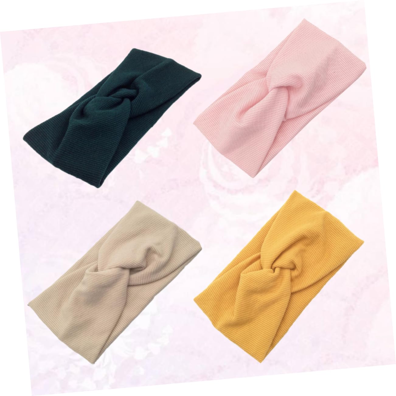 12 Pz Avvolgere La Testa Del Nodo Bohémien Criss Attorcigliata Bandane Per Le Donne Per Il Trucco Impacco Per La Testa Yoga Elastico Copricapo Mancare