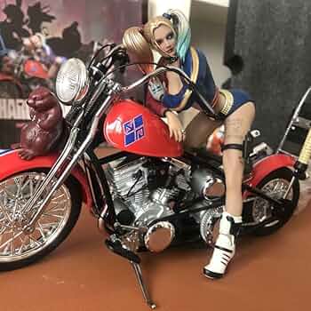 ハーレイ・クイン バイク 1/10スケール DCコミック 日本未発売　海外限定 ハーレー・クイン バイク オートバイ 1/10スケール DCコミック